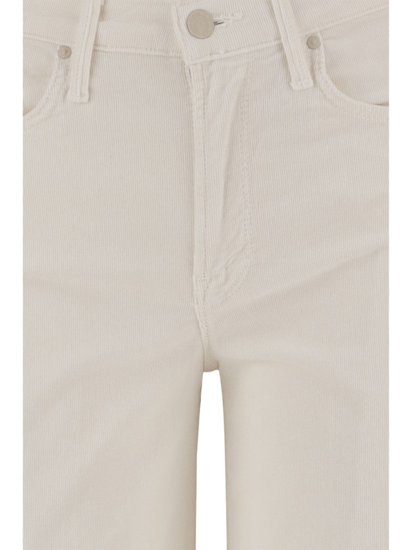 Mother Wide-Leg Jeans With Classic Five-Pocket Design And Relaxed Fit