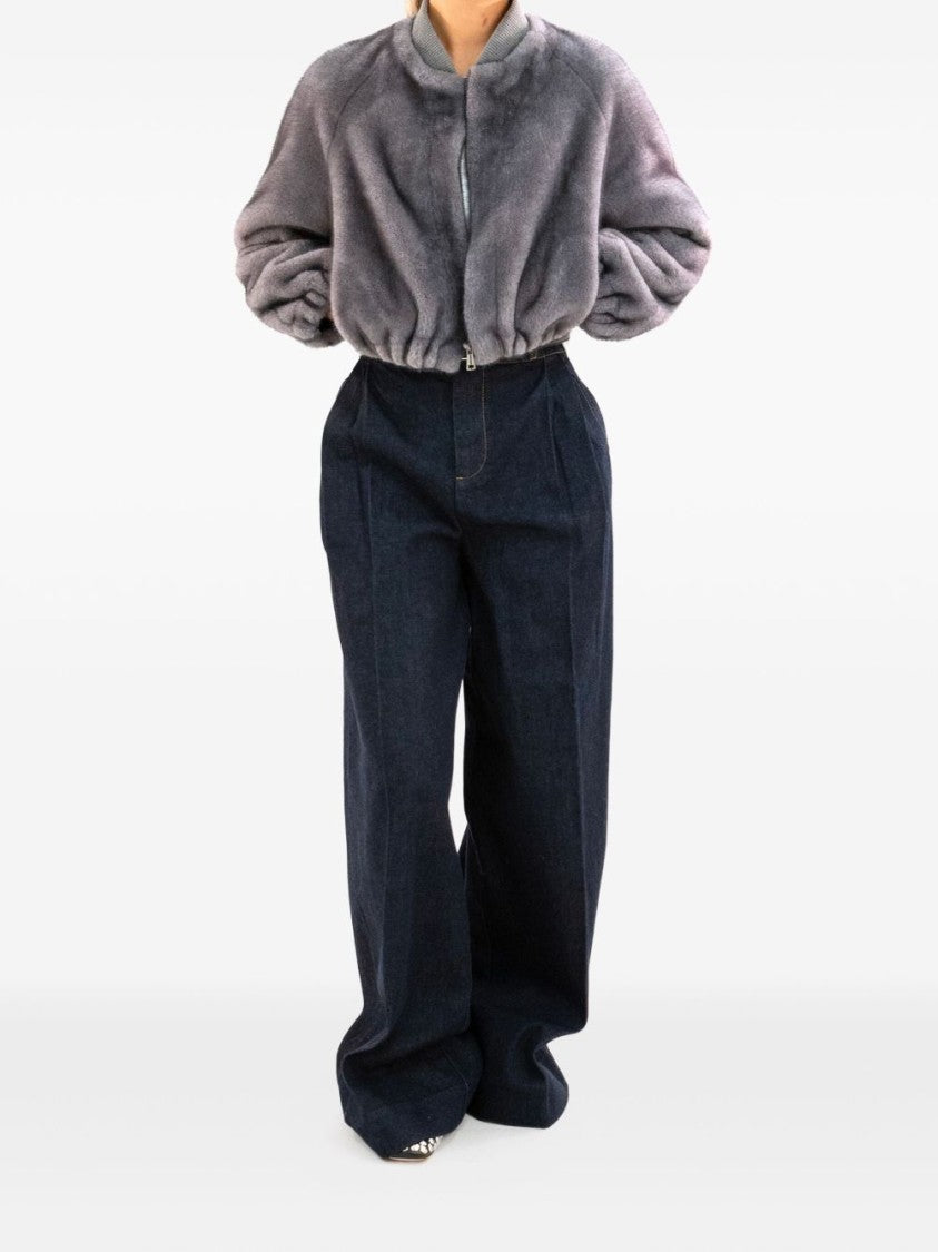 Valentini Structured Women's Coat With Silhouette