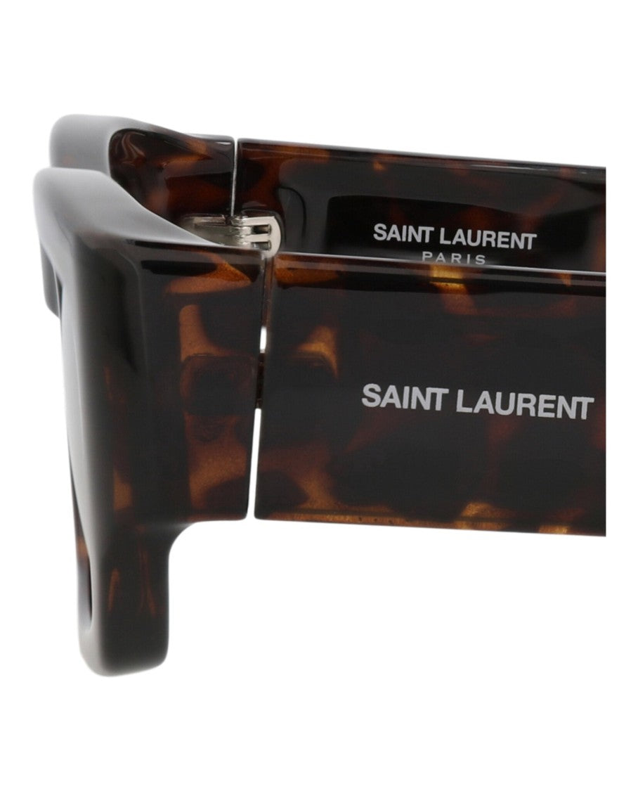 Saint Laurent Round-Frame Bio-Injection Sunglasses