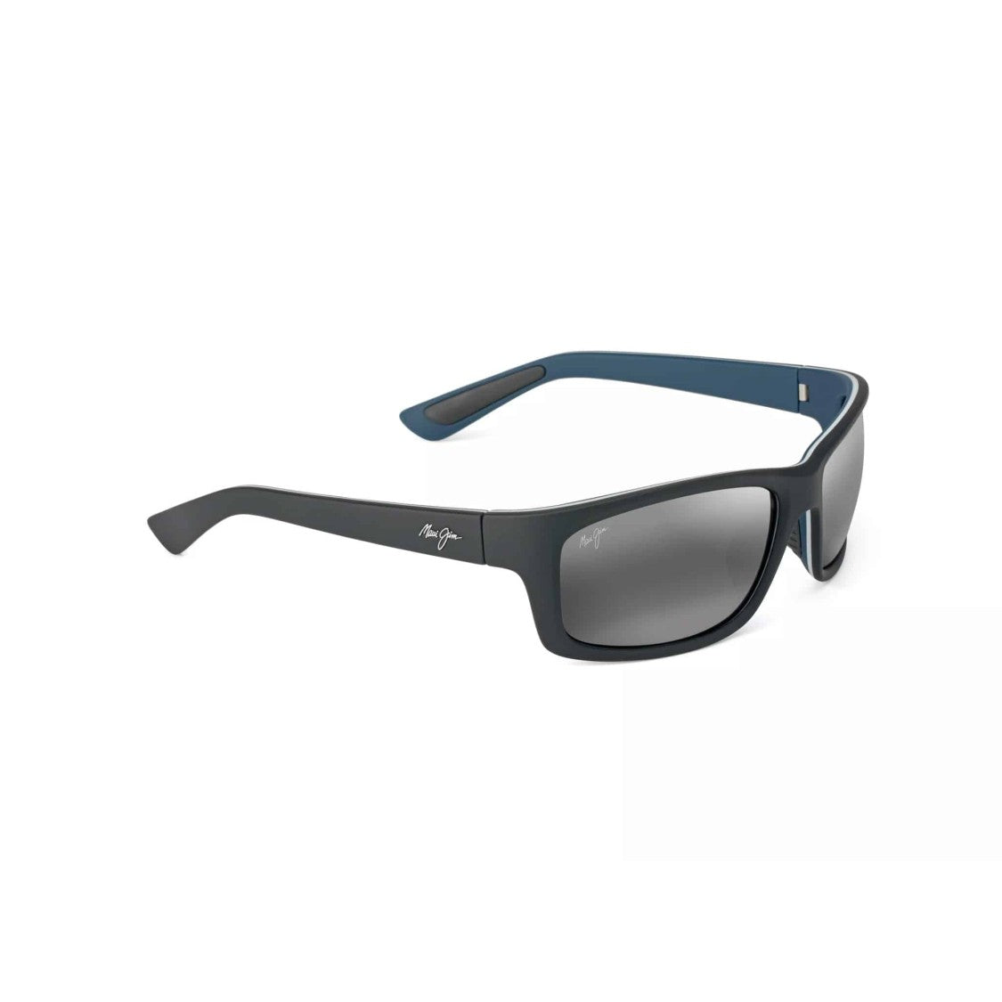 Maui Jim Matte Black Mj0766s Rectangular Sunglasses