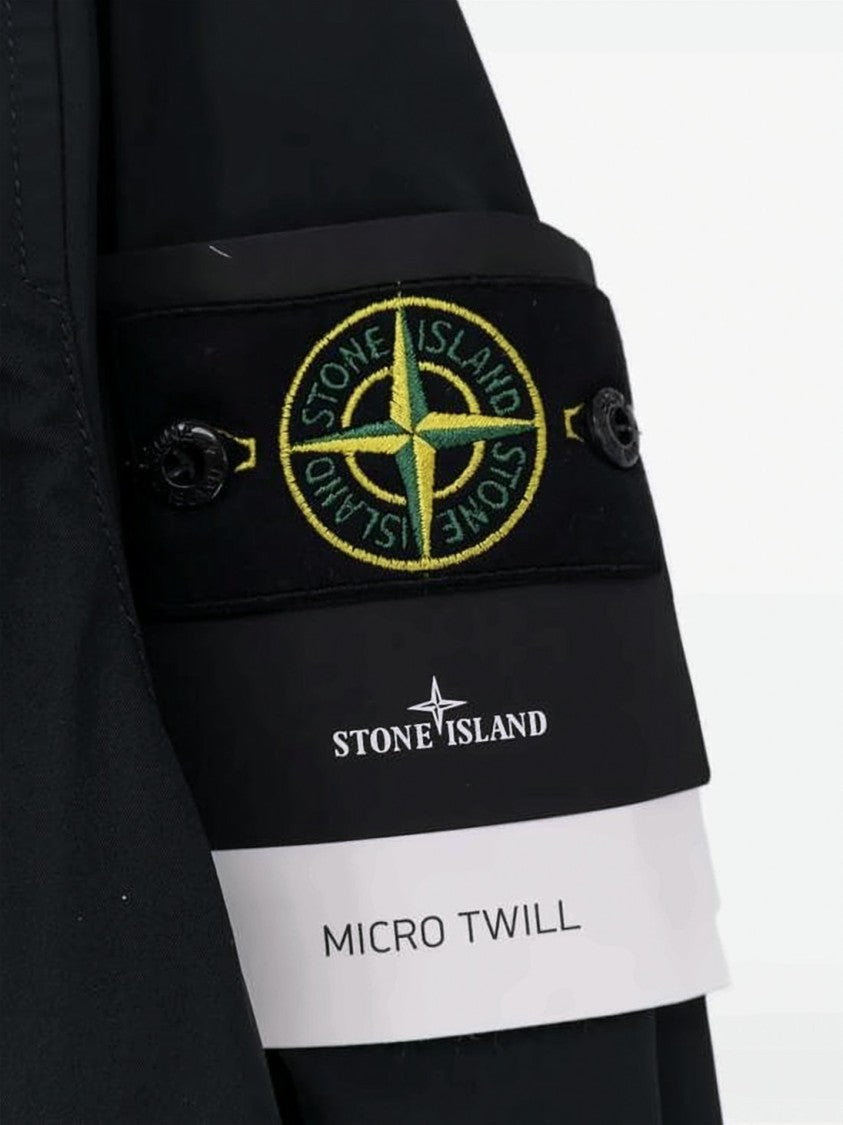 Stone Island Black Polyester Jacket