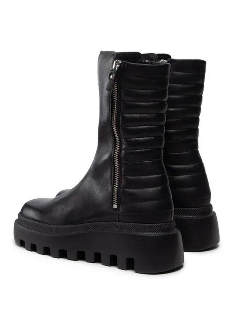 Vic Matié Black Leather Boots
