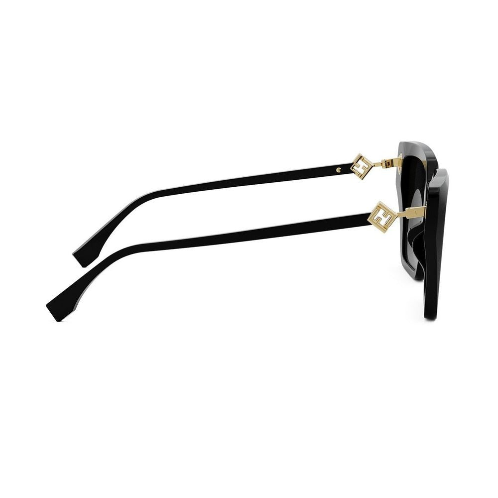 Fendi Ff Diamonds Oversized Square Ff Diamonds Sunglasses