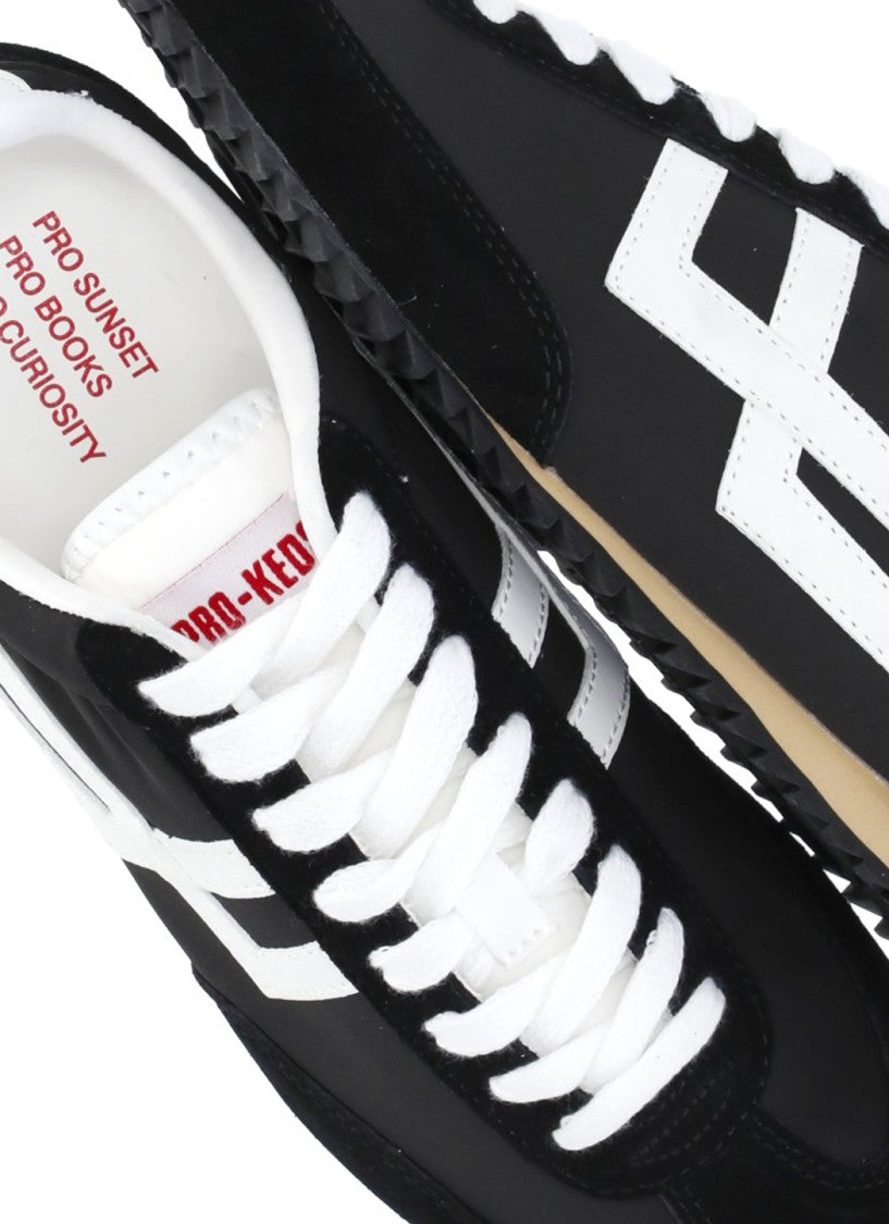 Pro-Keds Black Racer 77 Suede Sneakers