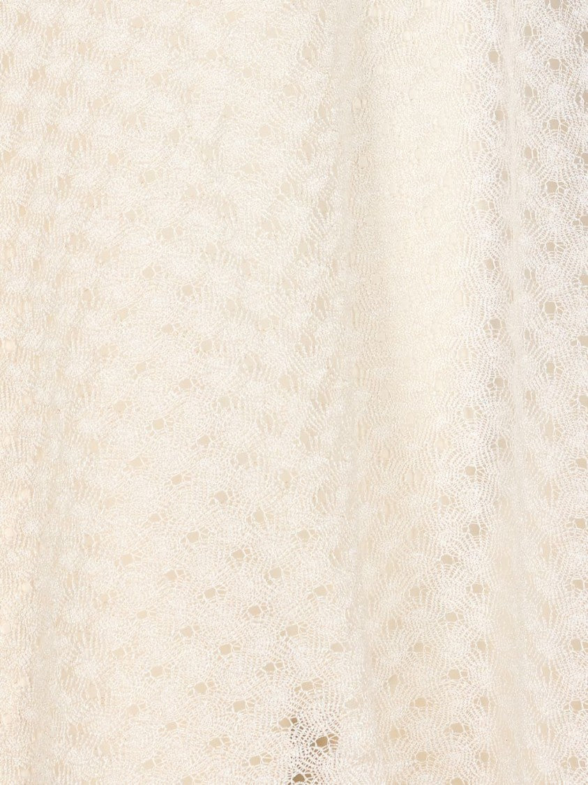Missoni V-Neck Raschel Lace Dress