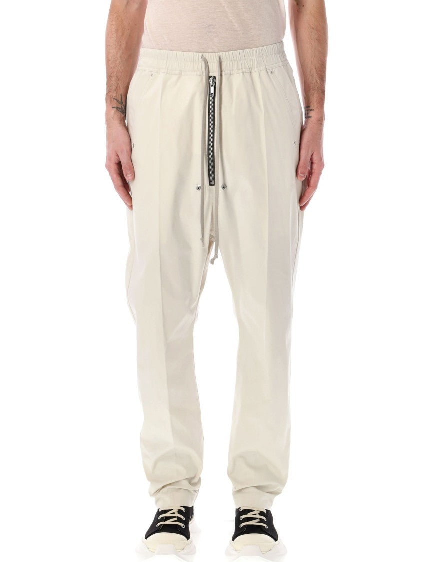 Rick Owens Bela Relaxed Fit Cotton Blend Pants