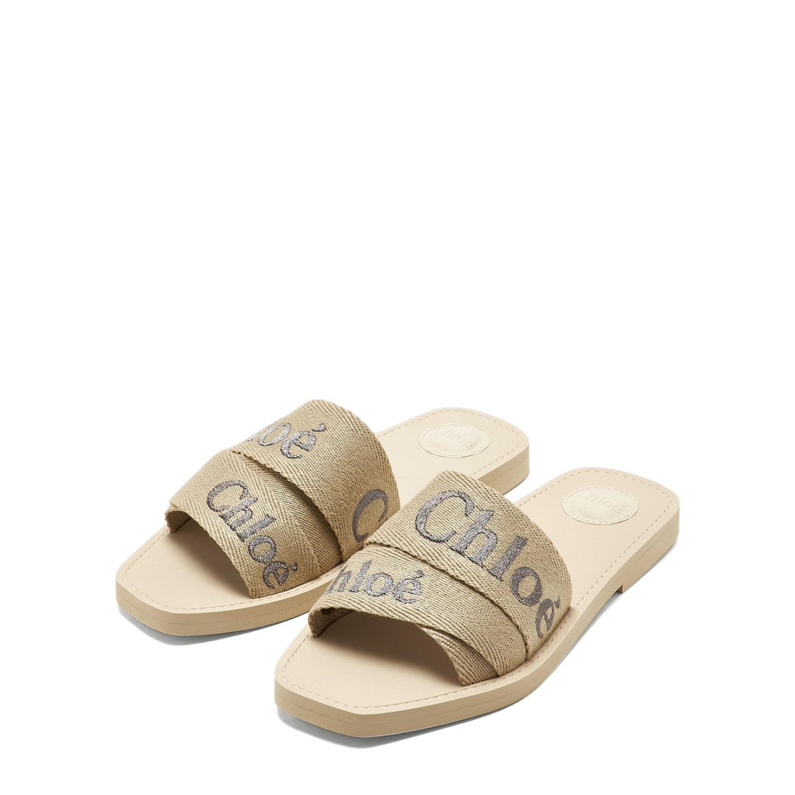 Chloé Woody Slides With Wide Soft Strap