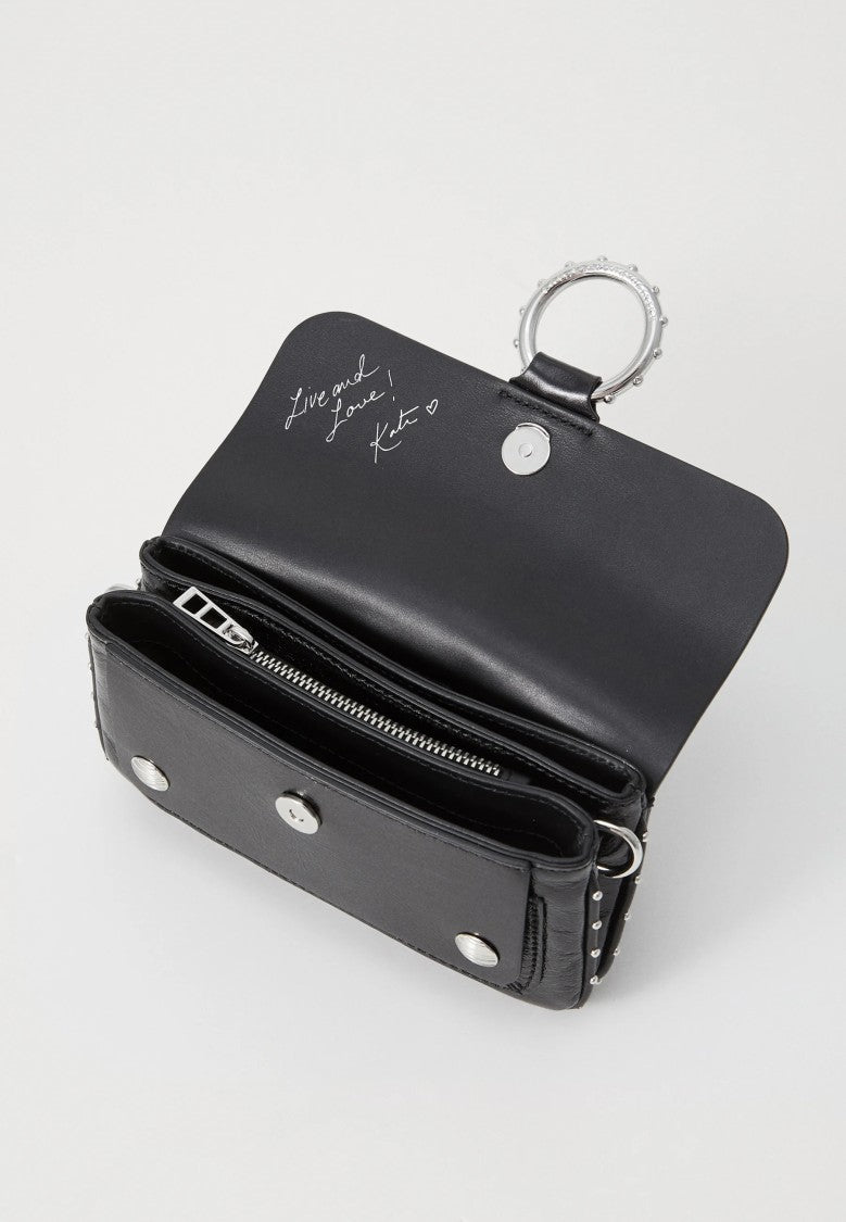 Zadig & Voltaire Vintage Patent Leather Zip Wallet