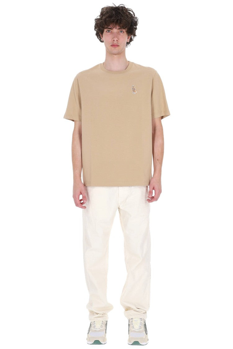 Maison Kitsuné Dressed Fox Patch Cotton T-Shirt