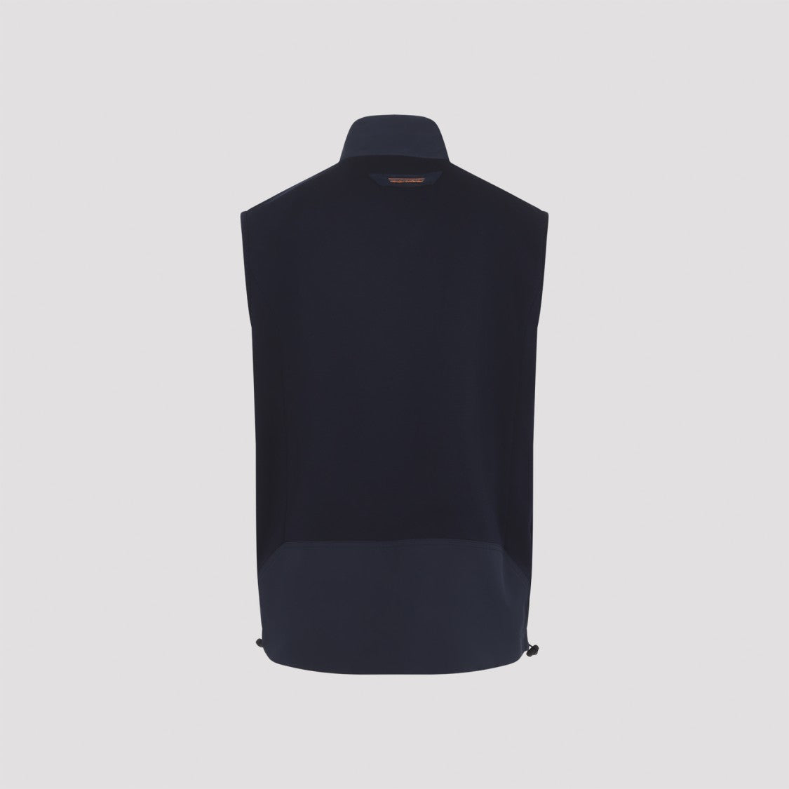 Sease Reversible Navy Blue Virgin Wool Vest