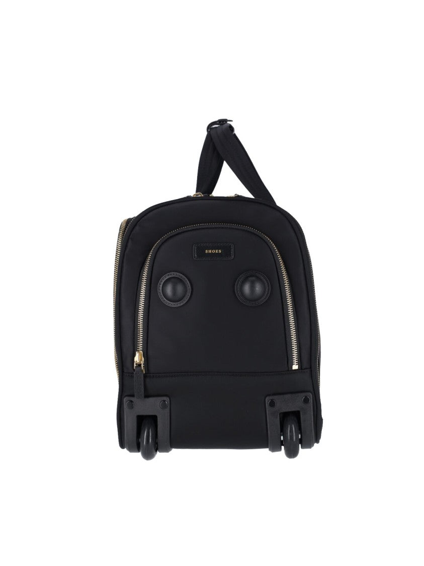 Anya Hindmarch Travel Bag "72 Hours Weekend" – Black