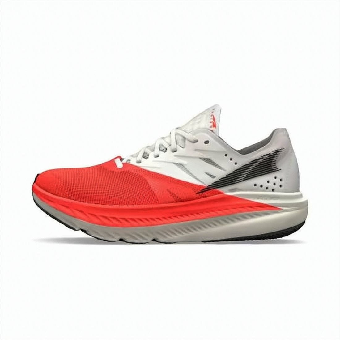 Altra Athletic Sneakers With Vibrant Red Mesh Upper