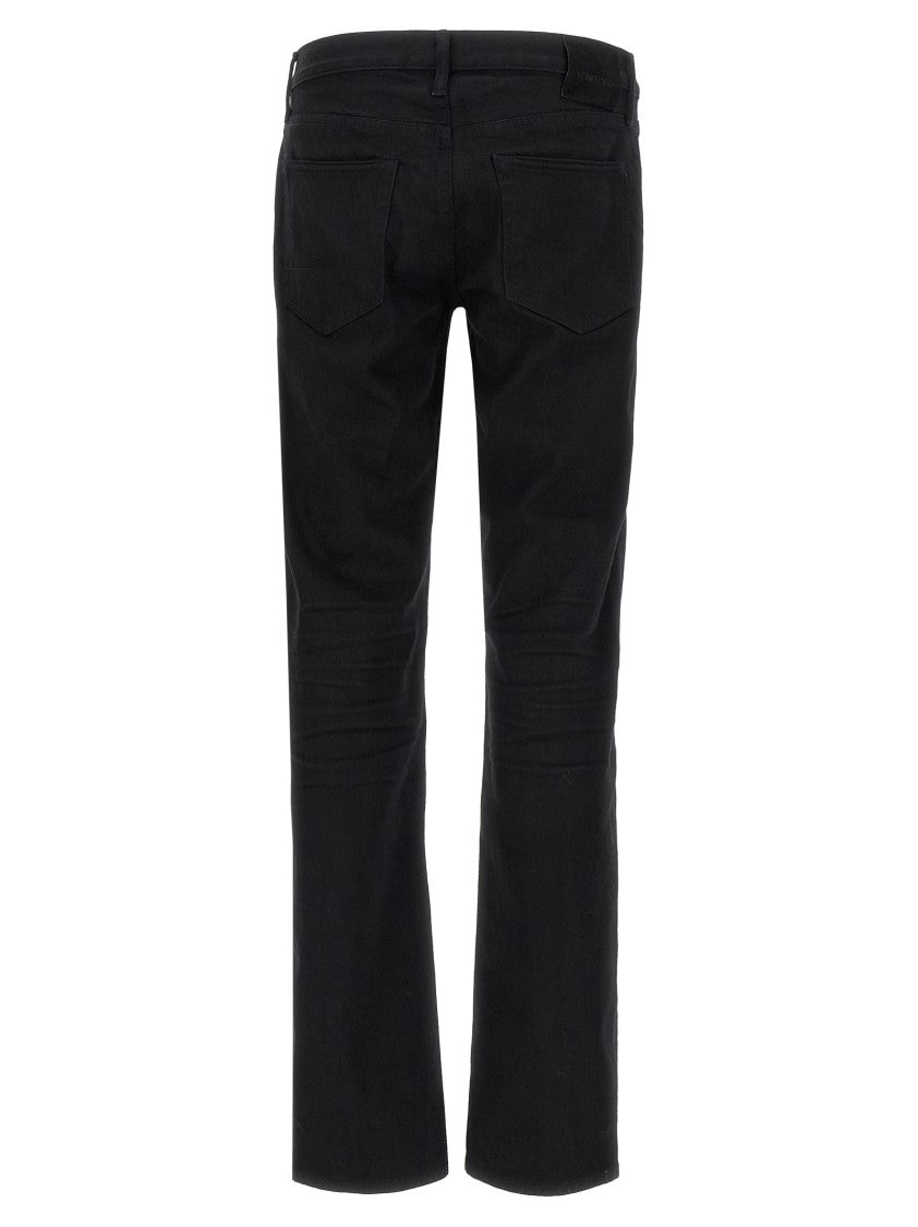 Tom Ford Japanese Cotton Black Denim Jeans