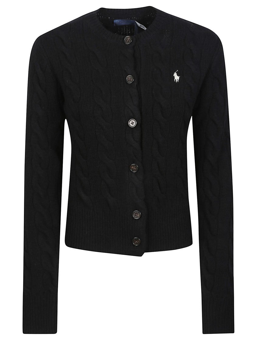 Polo Ralph Lauren Wool-Blend Long-Sleeve Cardigan