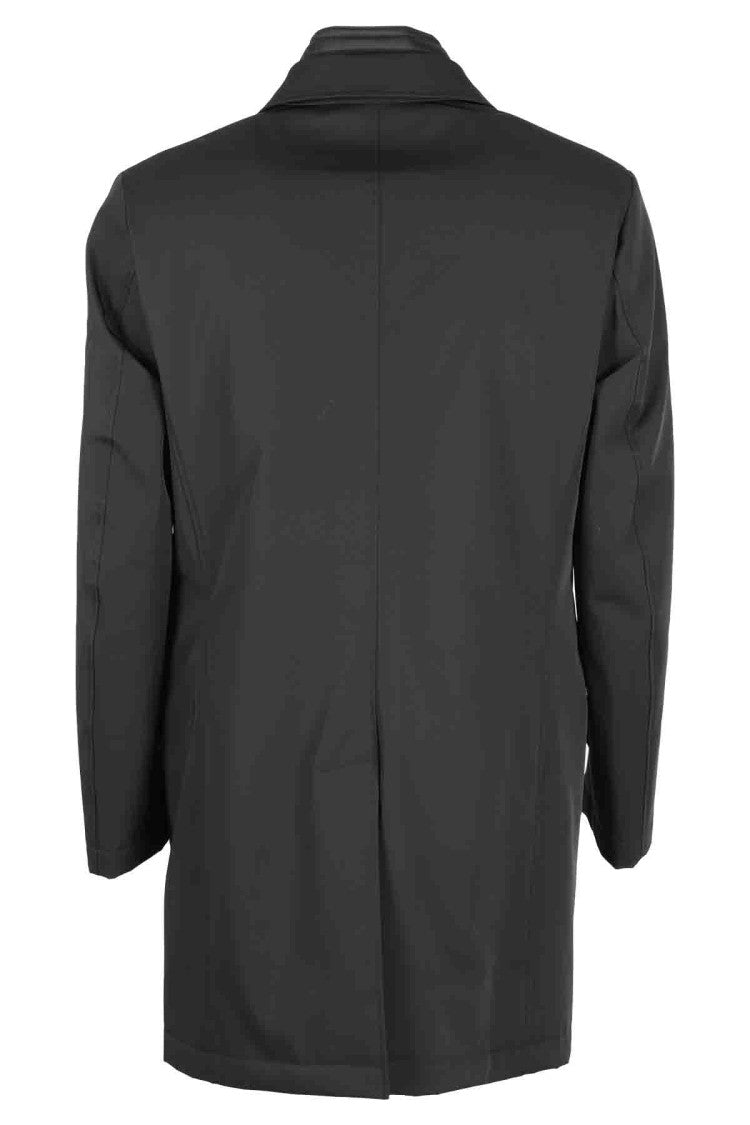 Fay Bernard Black Long-Sleeve Coat