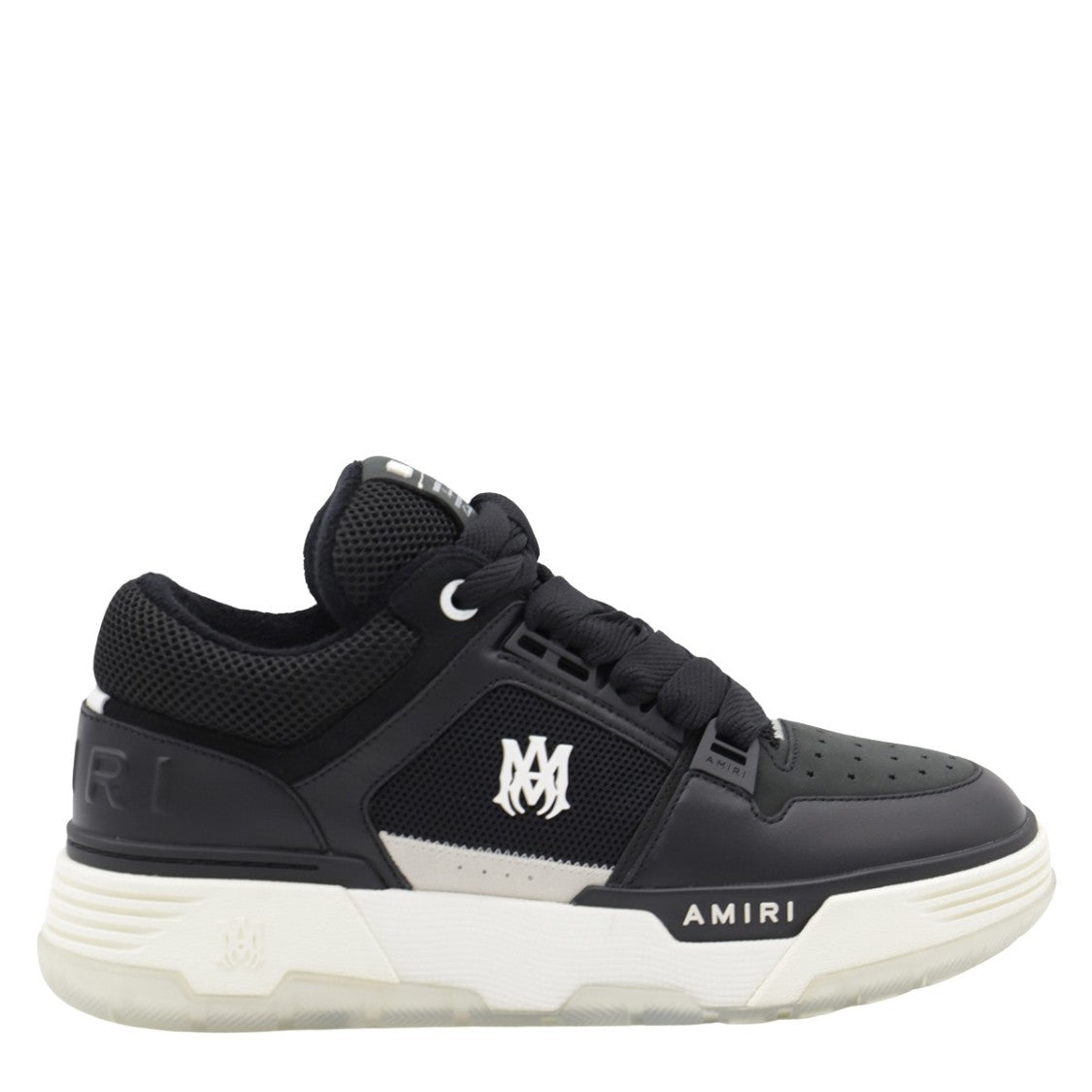 Amiri Low-Top Sneakers With Smooth And Mesh Textures