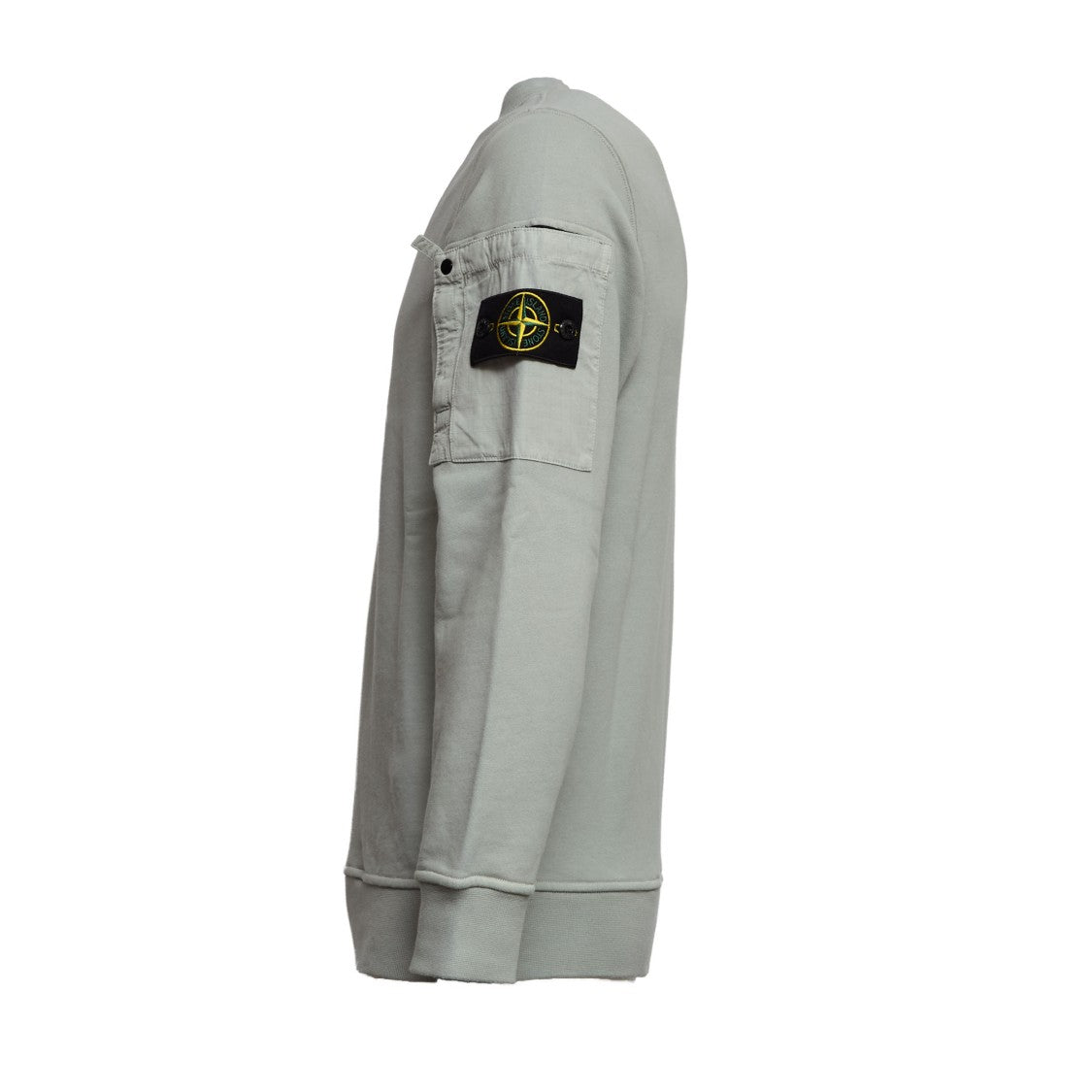 Stone Island Cotton Fleece Crewneck Sweatshirt