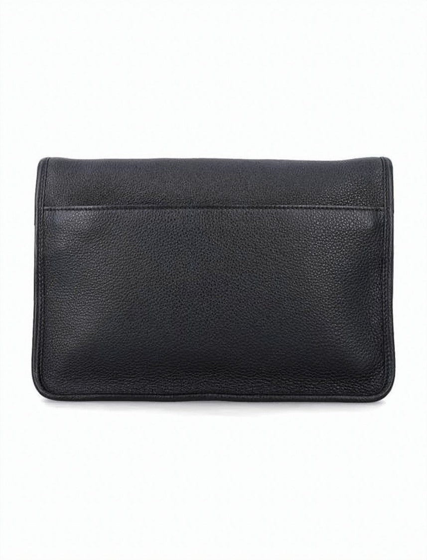 Prada Textured Calf Leather Shoulder Bag