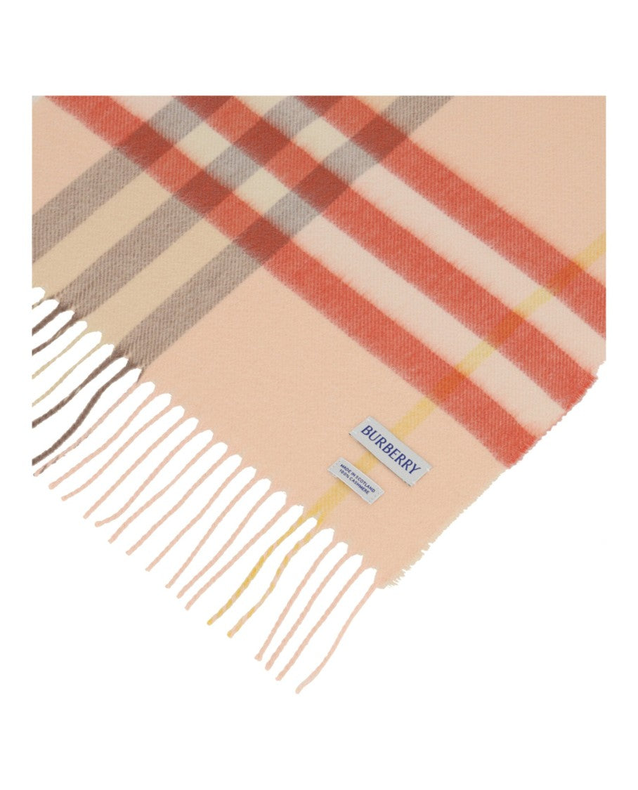 Burberry Giant Check Cashmere Scarf