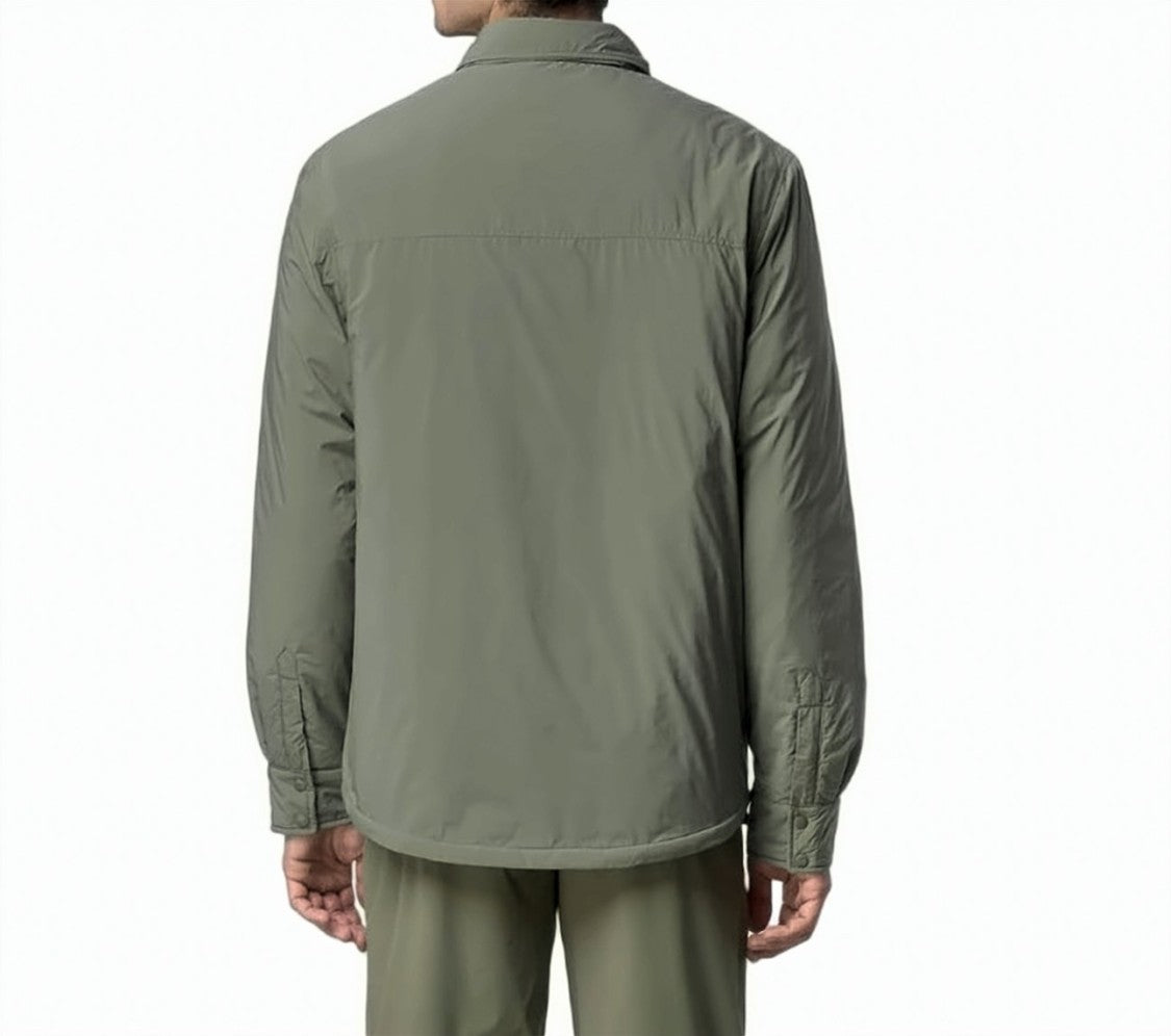 K-Way Umbert Plain Quilted Shirt Jacket