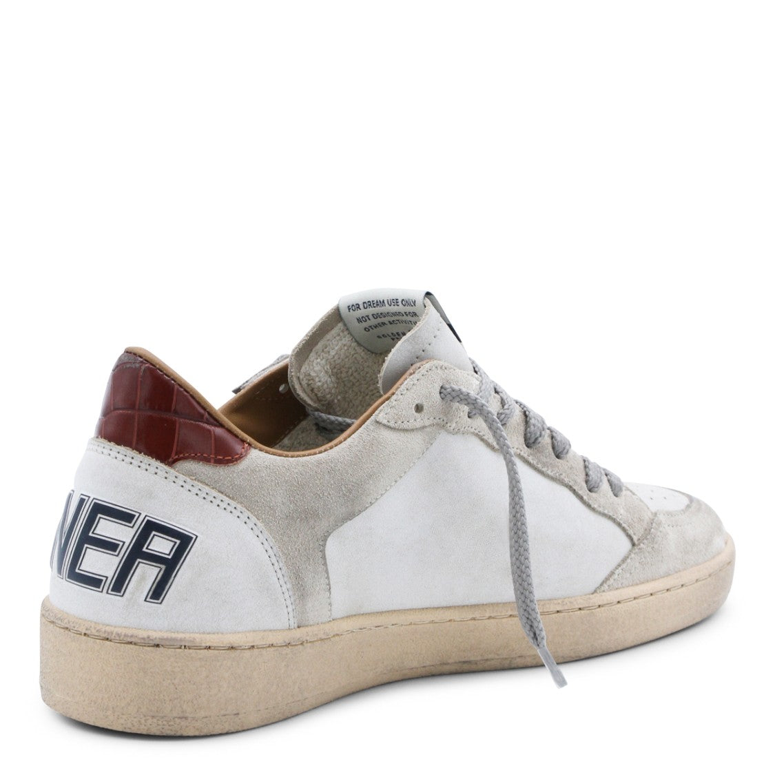 Golden Goose Ballstar Sneakers With Vintage Aesthetic And Star Patch