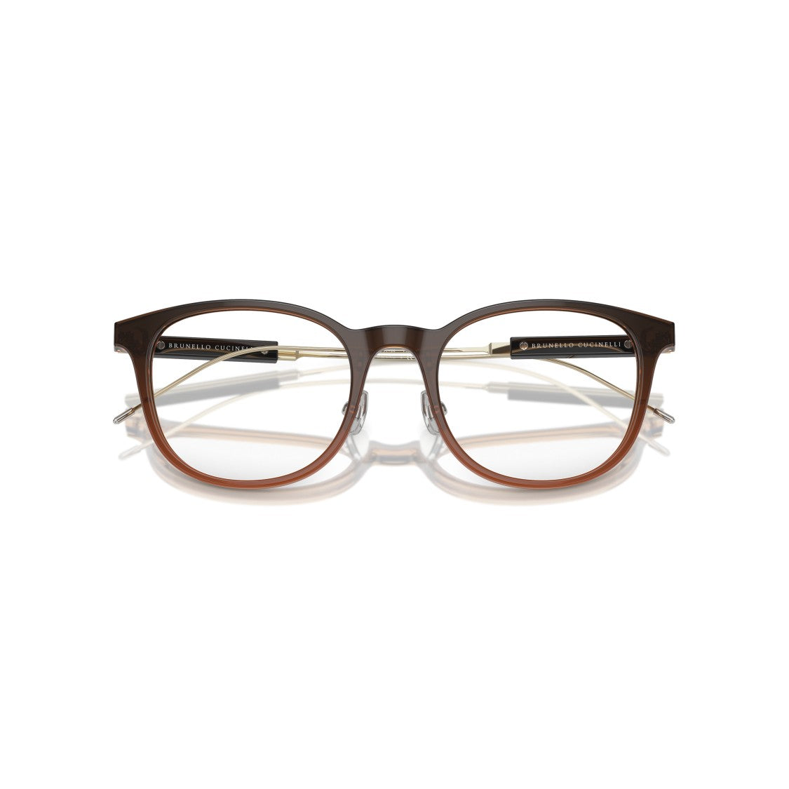 Brunello Cucinelli 0Bc3006 Gradient Acetate Sunglasses With Metallic Temples