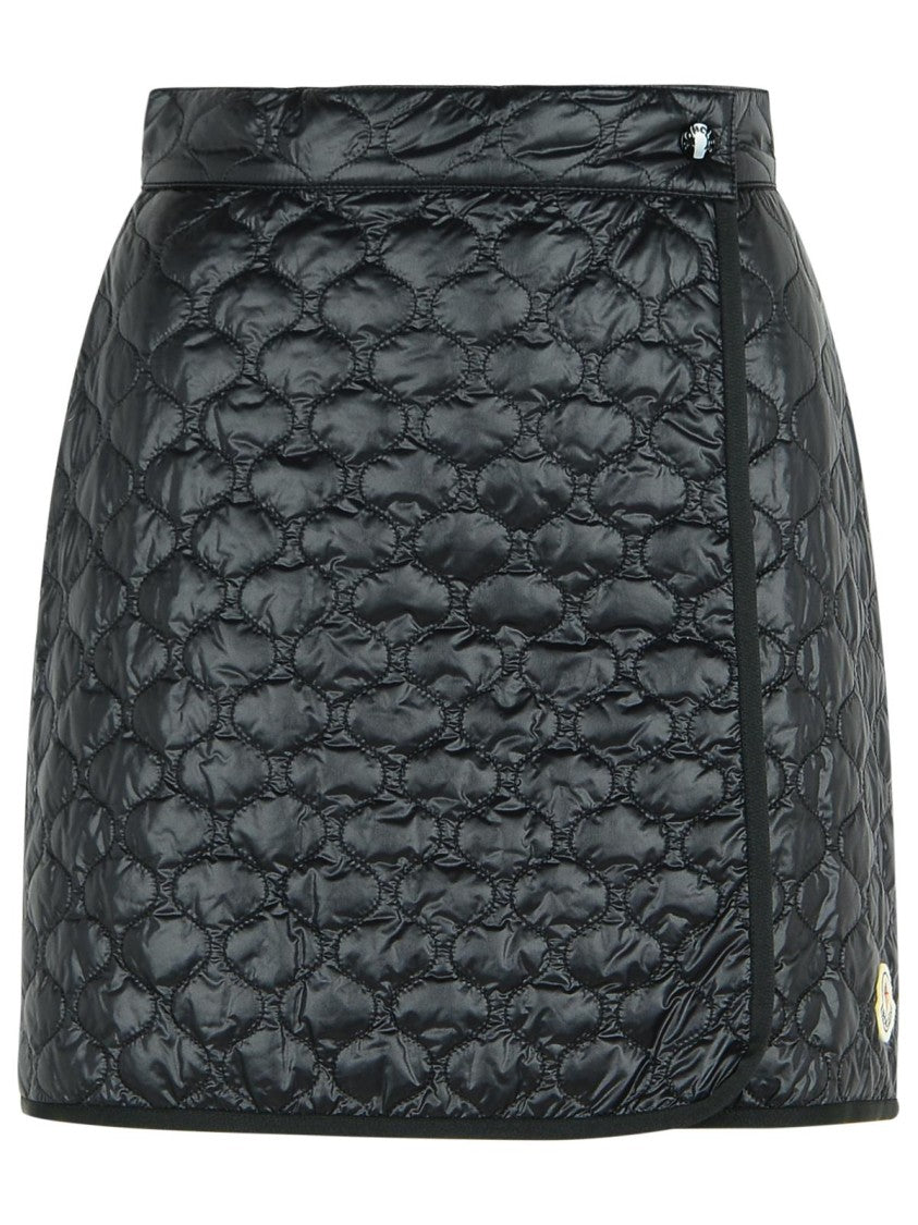 Moncler Black Polyamide Skirt