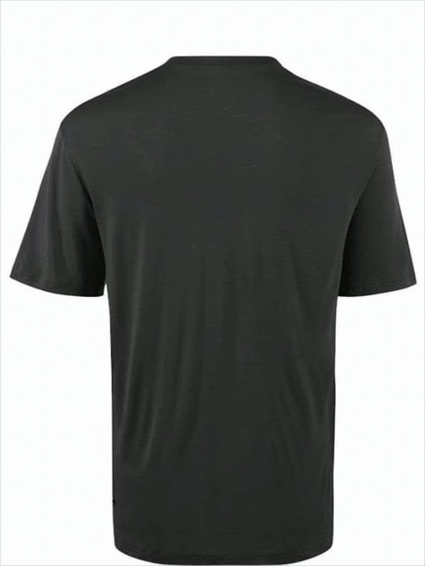 Klattermusen Relaxed-Fit Black T-Shirt With Subtle Branding