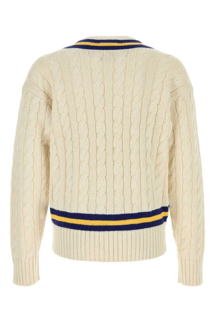 Polo Ralph Lauren Ivory Cotton Blend Sweater