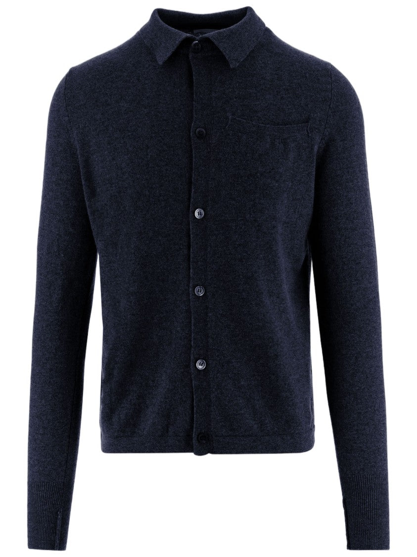 Oliver Lattughi Button-Down Cashmere Cardigan