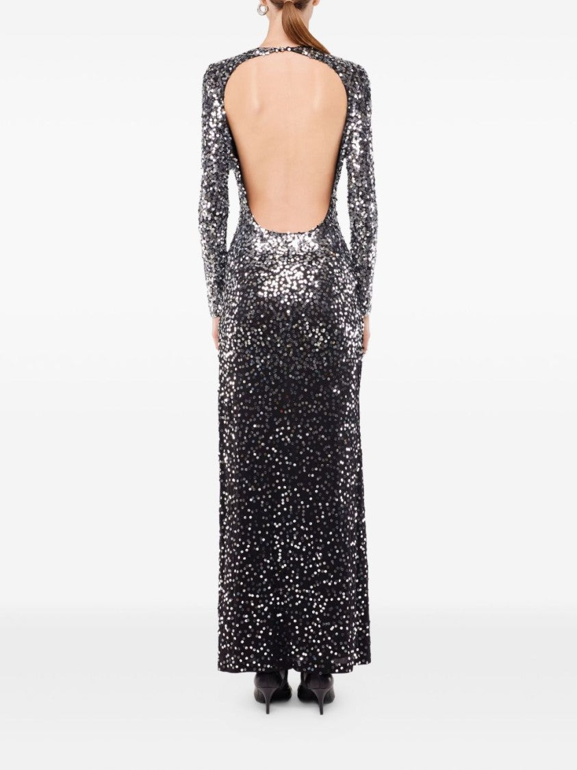 Rabanne Open Back Evening Dress