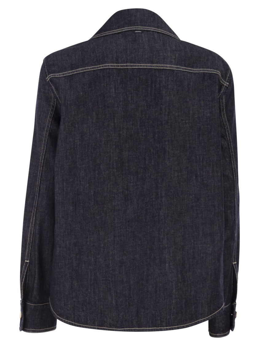 Max Mara Smmenfasi - Cotton Denim Shirt