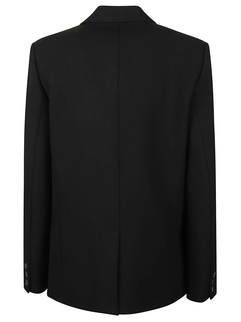 Iro Structured Black Blazer With Notched Lapel And Minimalist Design