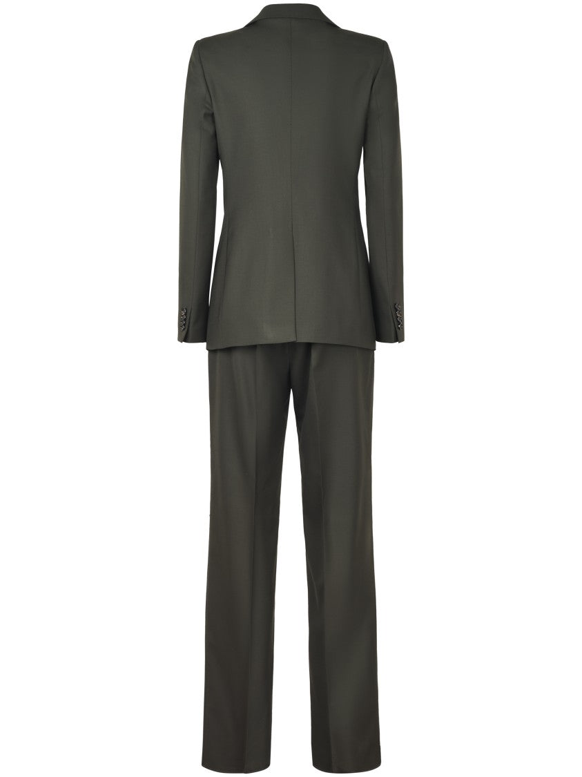 Tagliatore Tailored Green Jacket With Structured Fit