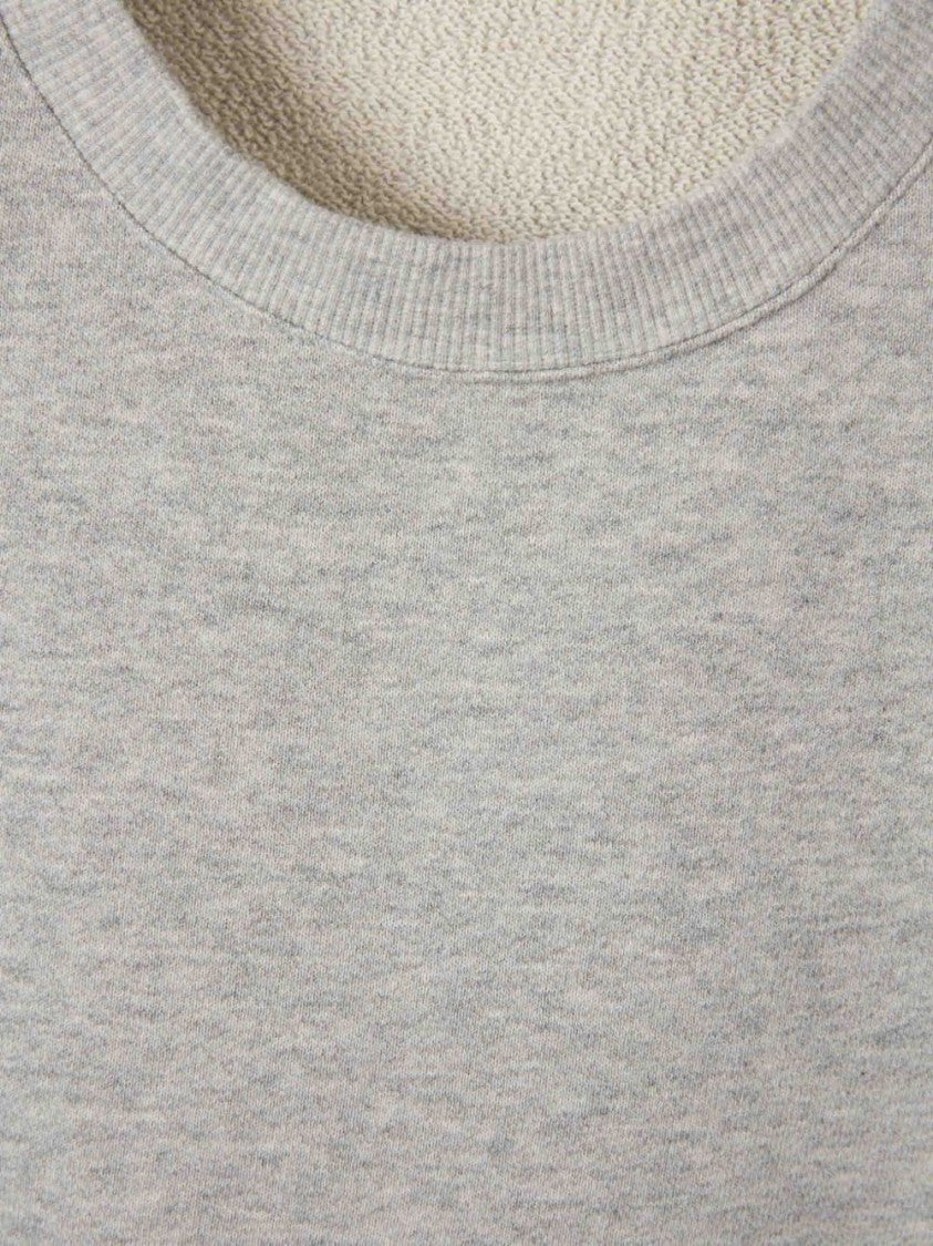 Givenchy Light Grey Crew Neck Patch Top