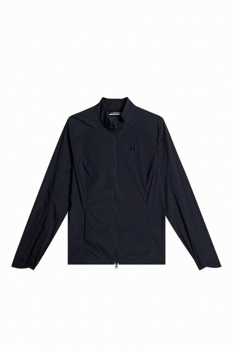 J Lindeberg Fitted Jacket With High Collar