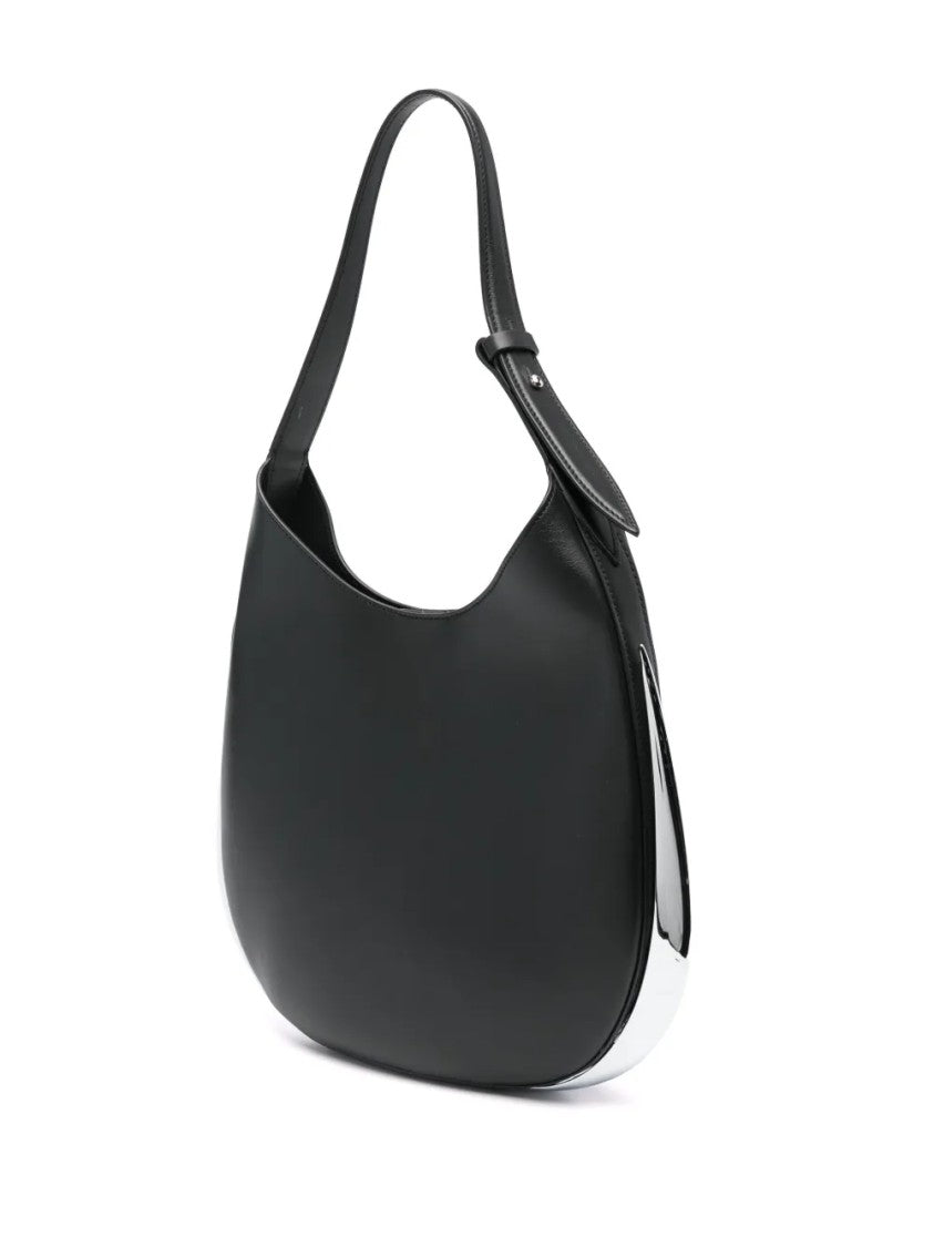 Benedetta Bruzziches Structured Detachable Shoulder Strap Minimalist Handbag
