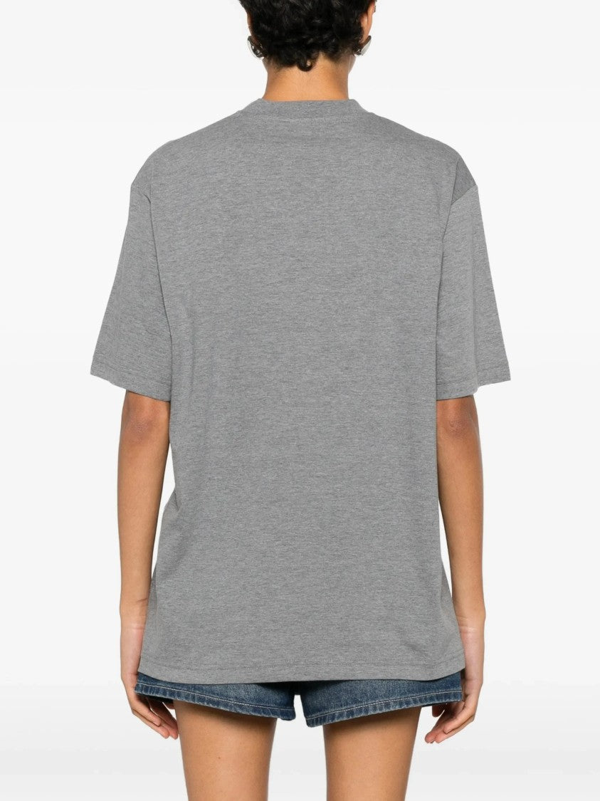 Gucci Crewneck Logo Stripe Relaxed T-Shirt