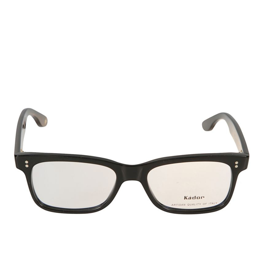 Kador Viko Glossy Black Rectangular Frame Eyeglasses