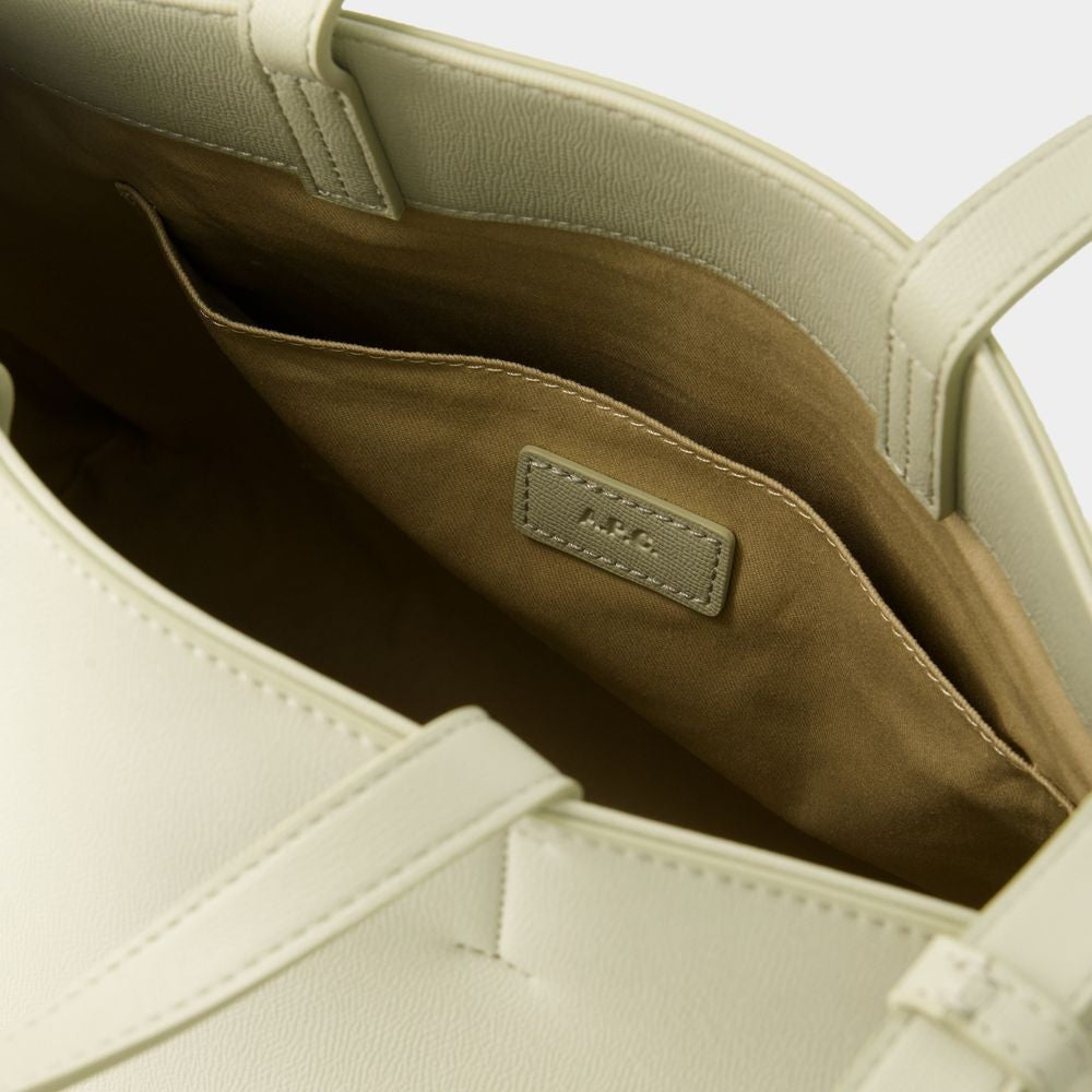 A.P.C. Market Small Shopper Bag - Synthetic - Mastic Beige