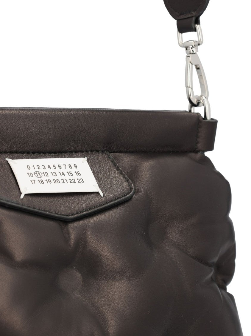 Maison Margiela Padded Napa Leather Shoulder Bag With Adjustable Strap