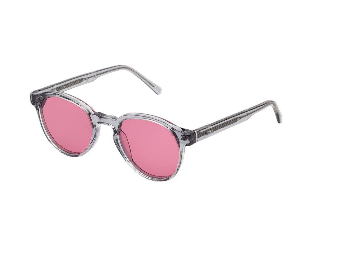 Retrosuperfuture Pink The Warhol Translucent Acetate Sunglasses