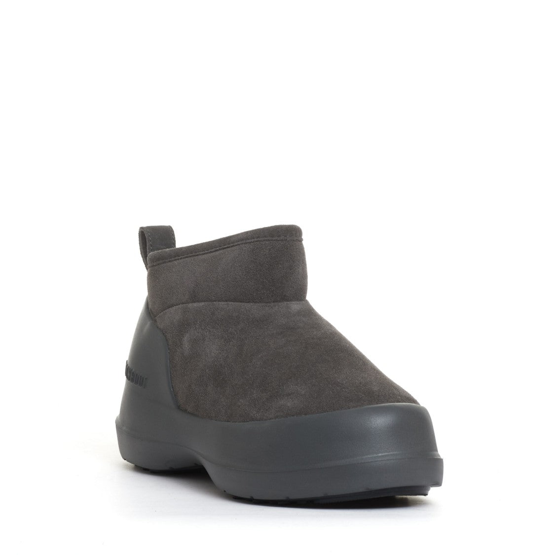 Moon Boot Mb Luna Low Boot In Elegant Antracite With Minimalist Design