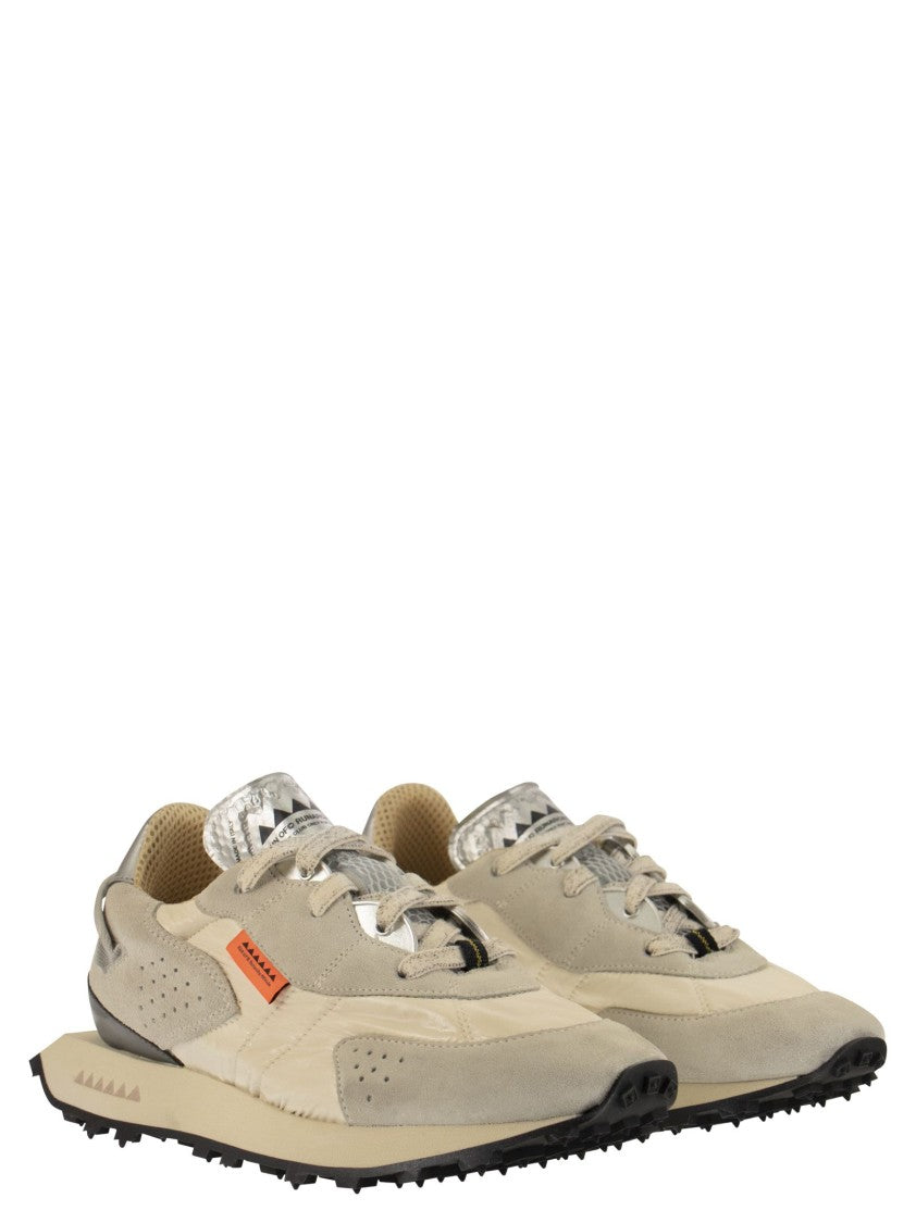 Run Of Vaporix - Suede And Nylon Trainers