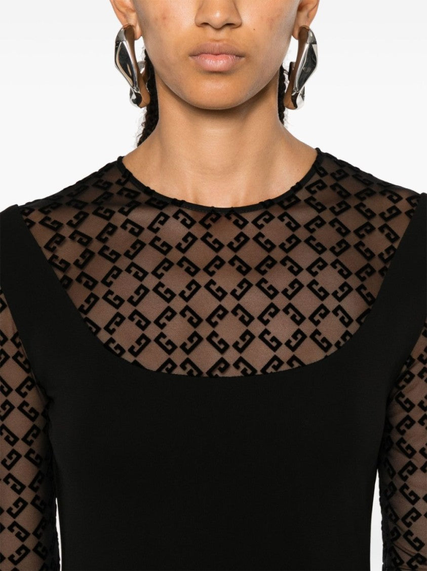 Givenchy Mid-Length Black Crepe Dress