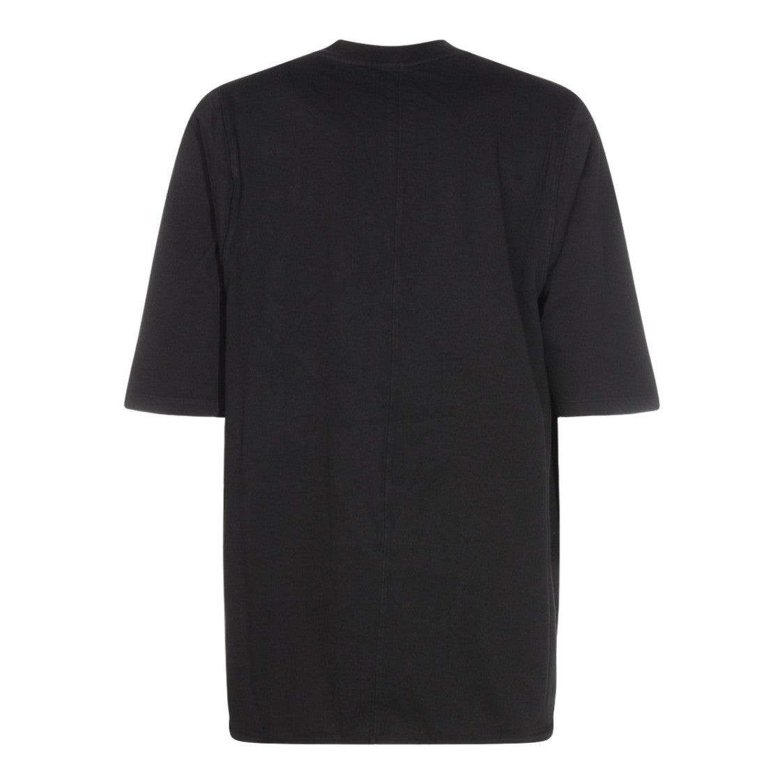 Drkshdw By Rick Owens Black Short-Sleeve T-Shirt With Graphic Print
