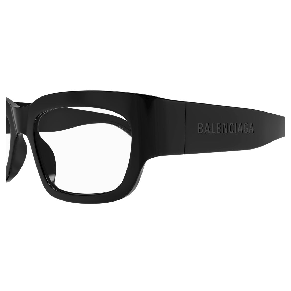 Balenciaga Bb0334o Bold Rectangular Sunglasses