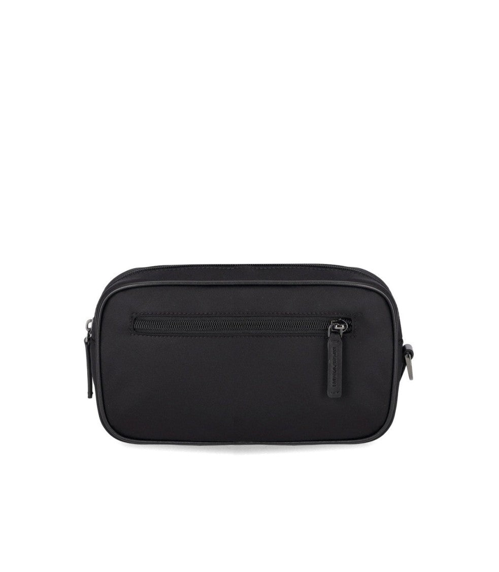 Emporio Armani Nylon Black Toiletry Bag