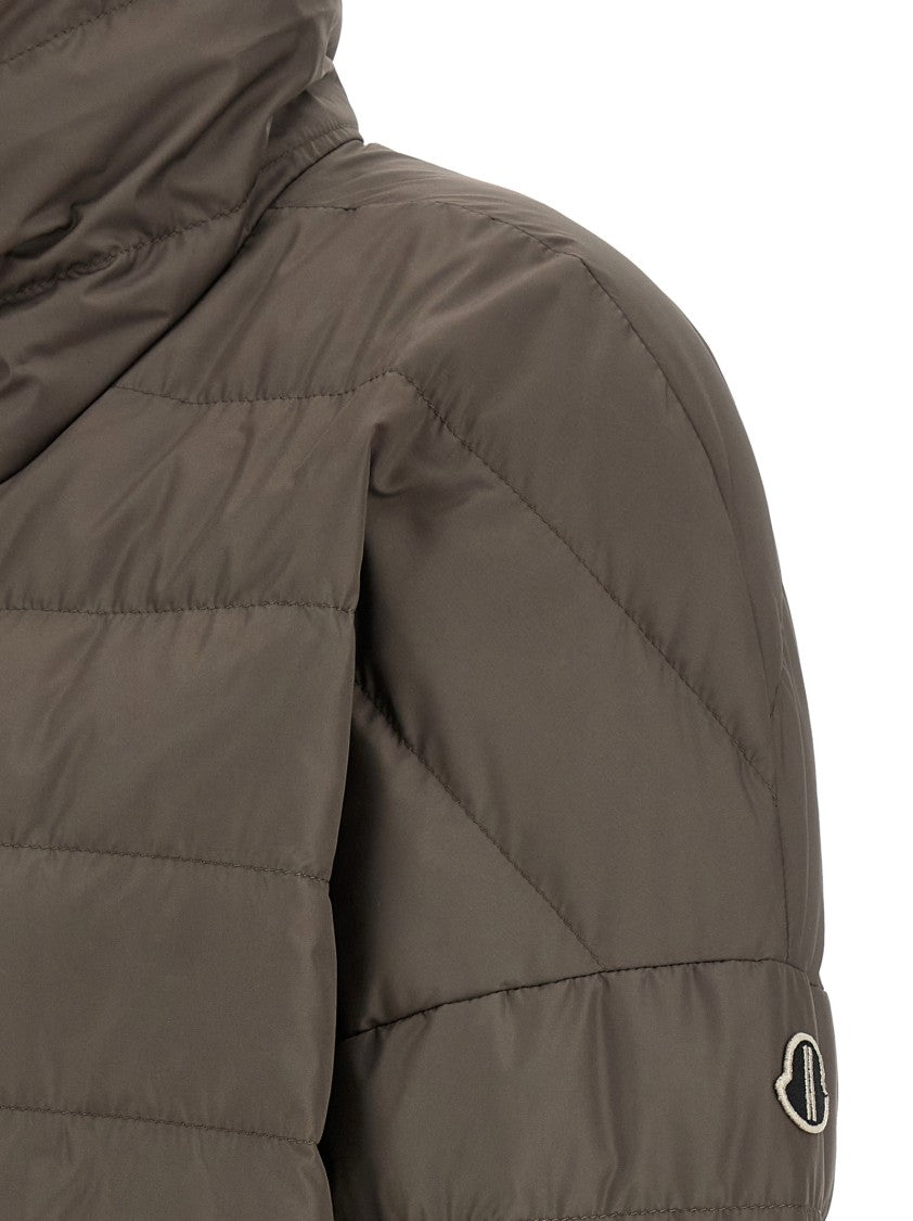 Rick Owens Moncler + 'Cropped' Down Jacket