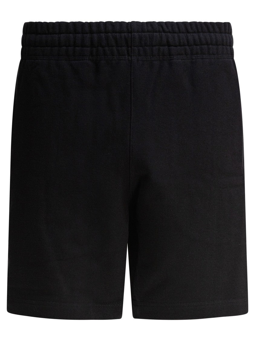 Burberry Relaxed Black Cotton Shorts